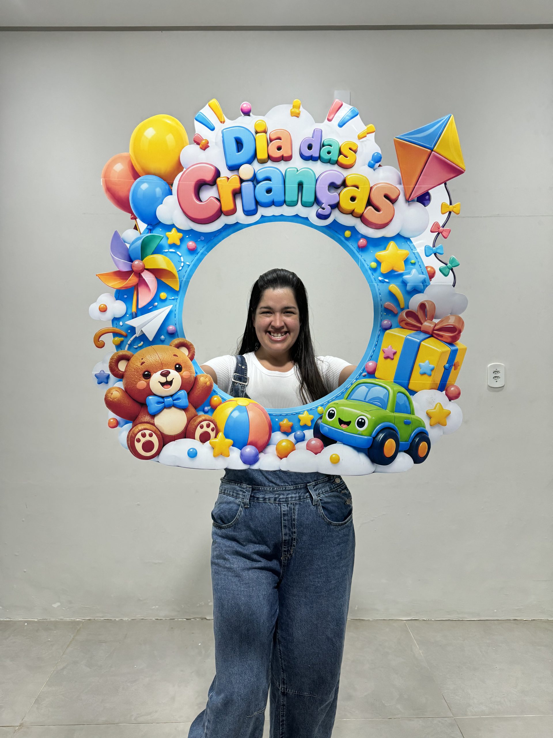 🌈✨ Moldura para Foto — Encanto da Infância - Imagem 2