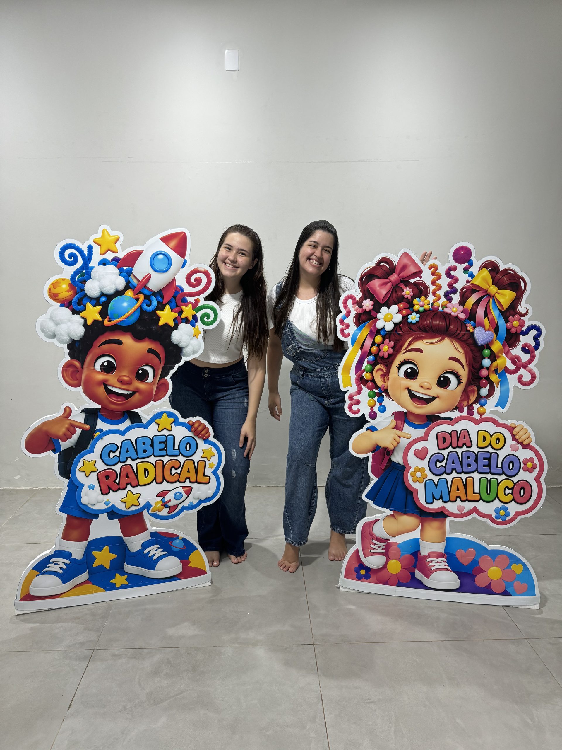 🤪🎉 Mascotes Dia do Cabelo Maluco - Imagem 2