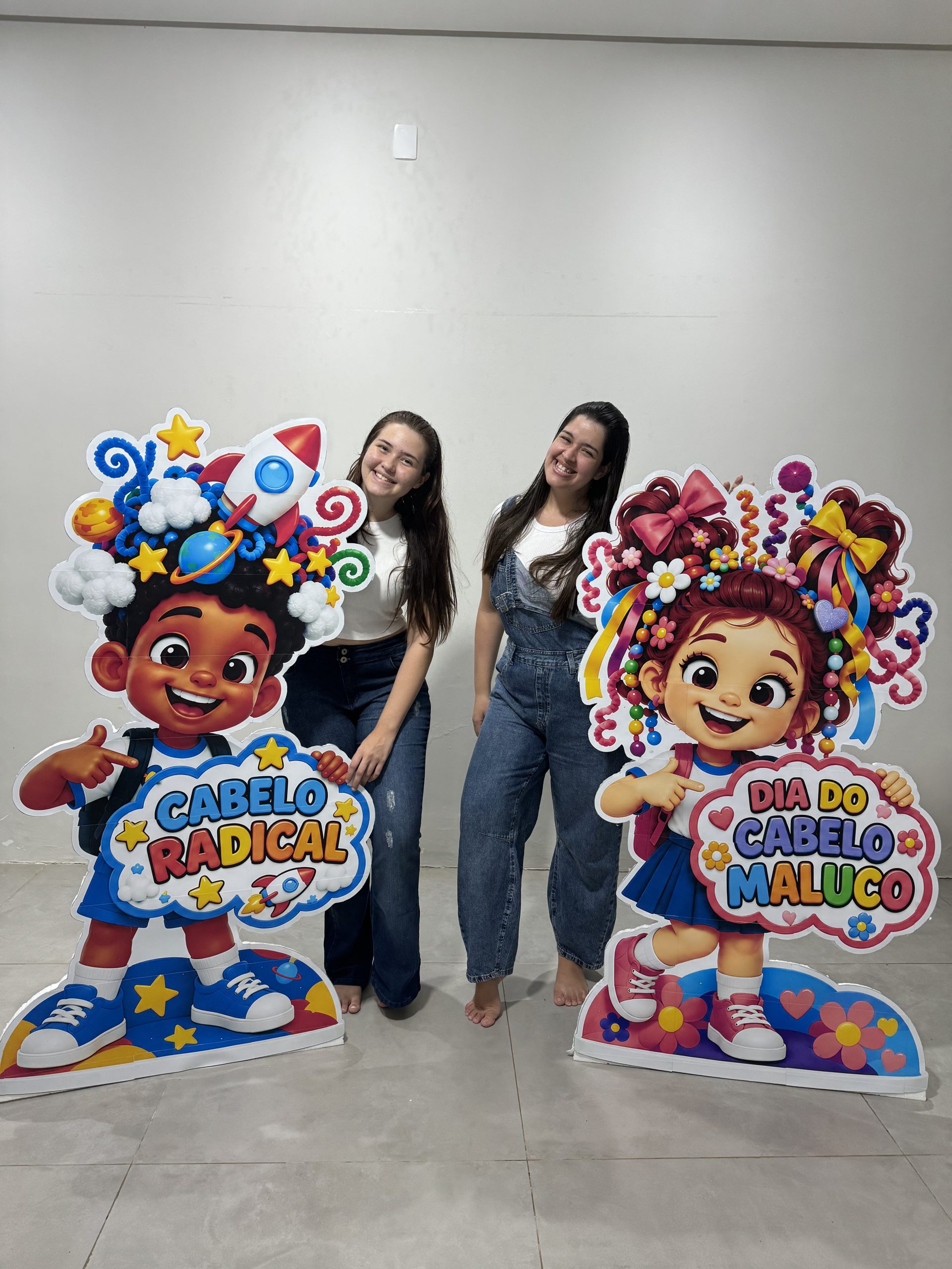 🤪🎉 Mascotes Dia do Cabelo Maluco - Imagem 4