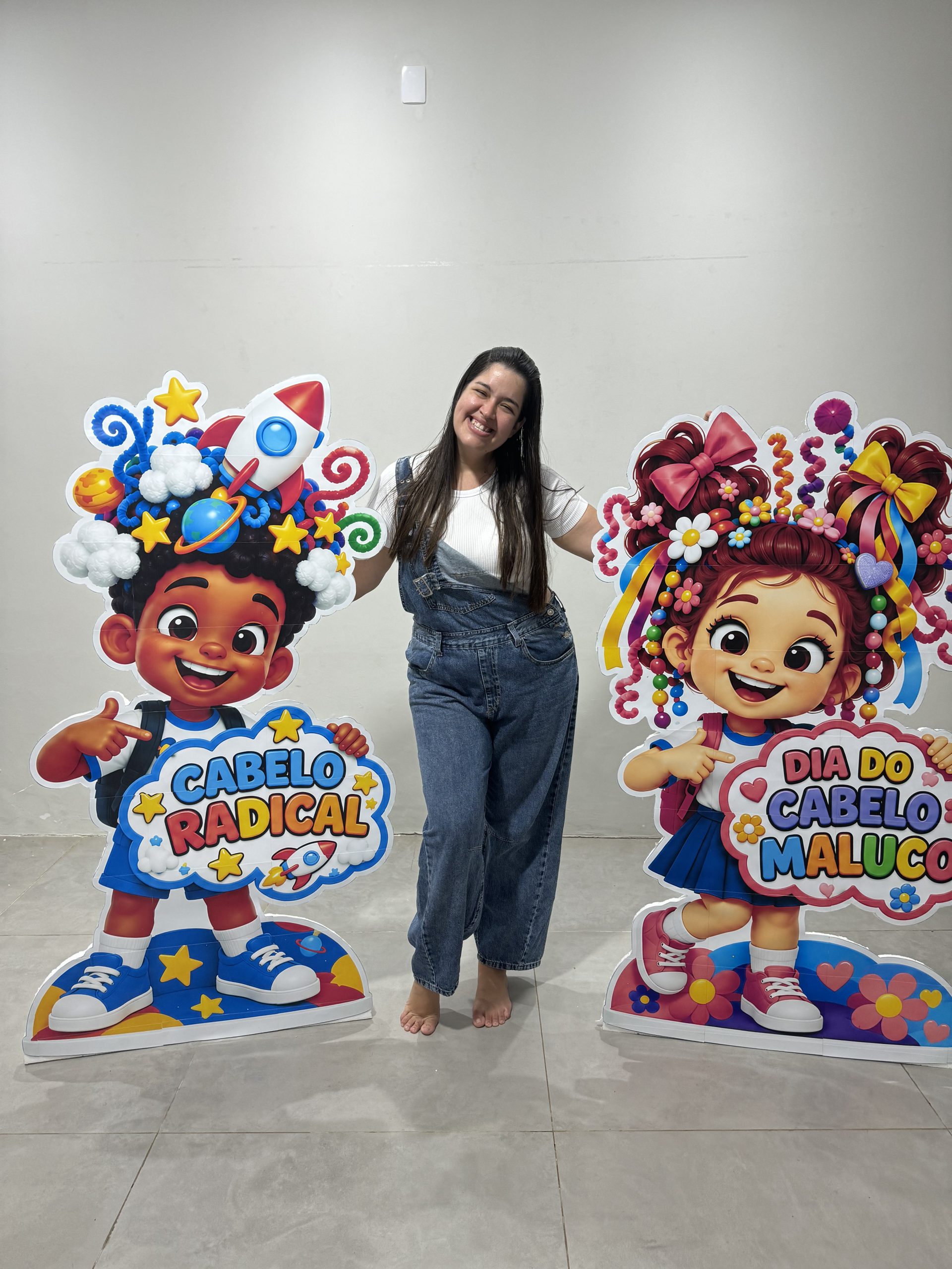 🤪🎉 Mascotes Dia do Cabelo Maluco - Imagem 3