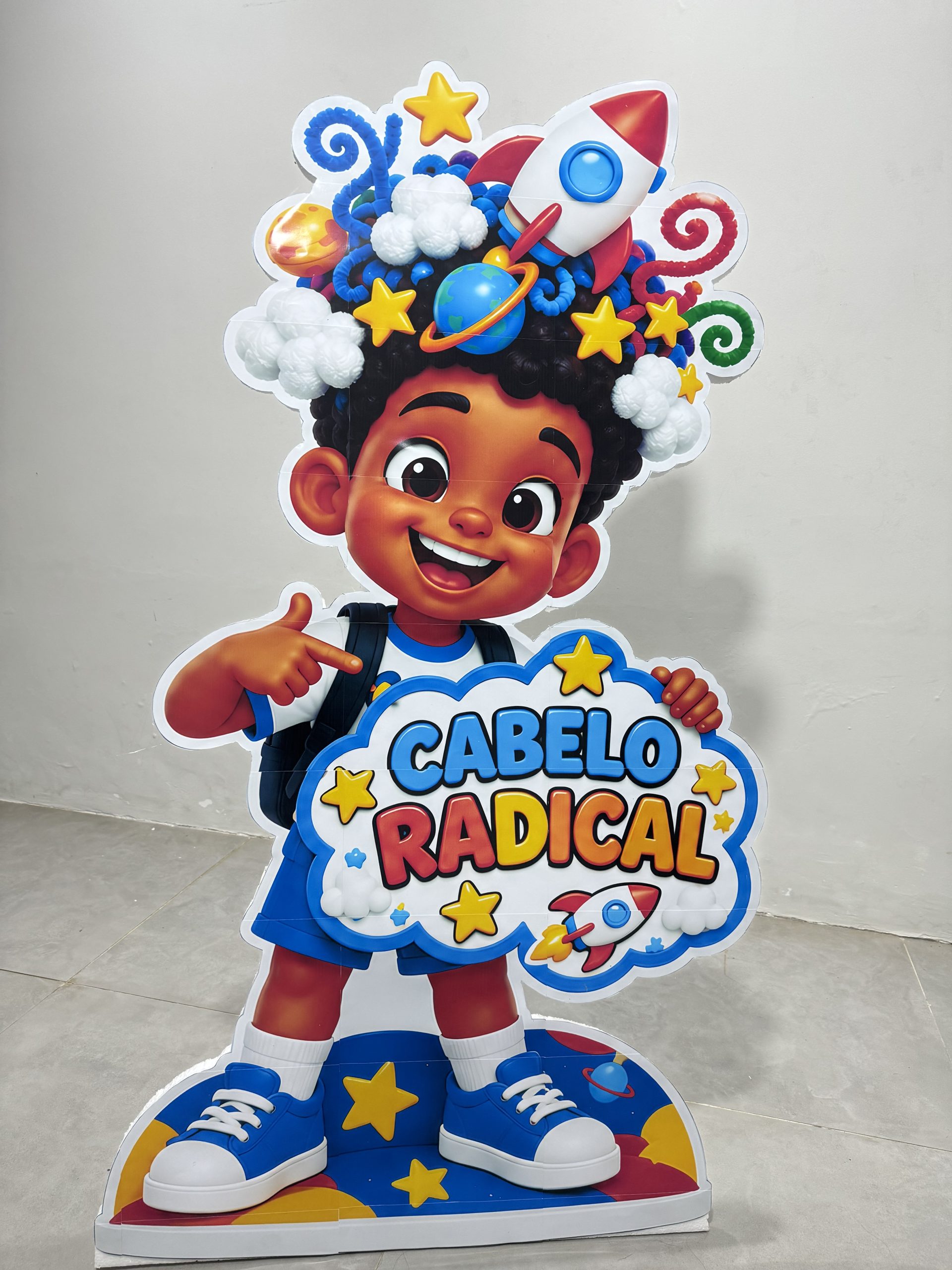 🤪🎉 Mascotes Dia do Cabelo Maluco - Imagem 6