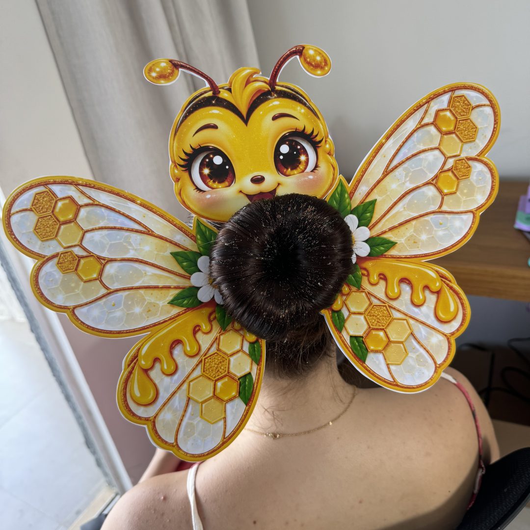 🐝🍯 Cabelo Maluco — Abelhinha