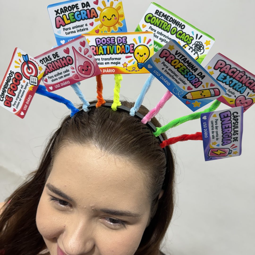 💊🌈 Cabelo Maluco — Kit da Professora