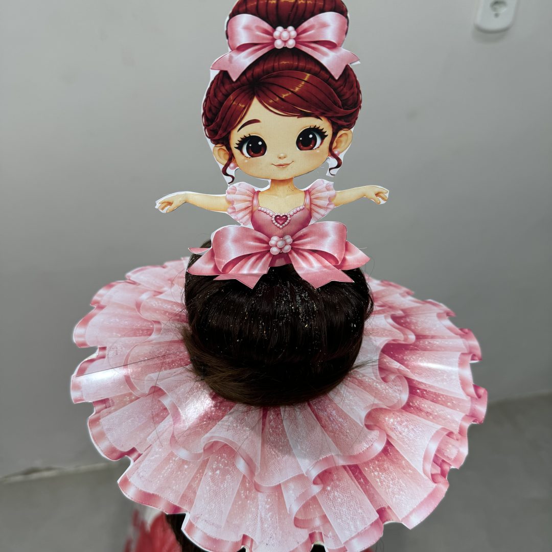 🎀✨ Cabelo Maluco — Bailarina
