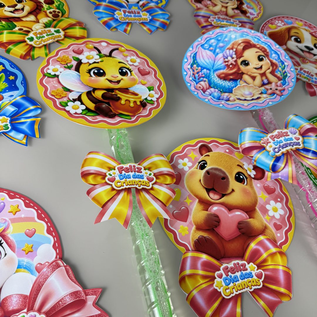 🫧🌈 Lembrancinha Dia das Crianças — Infância Feliz