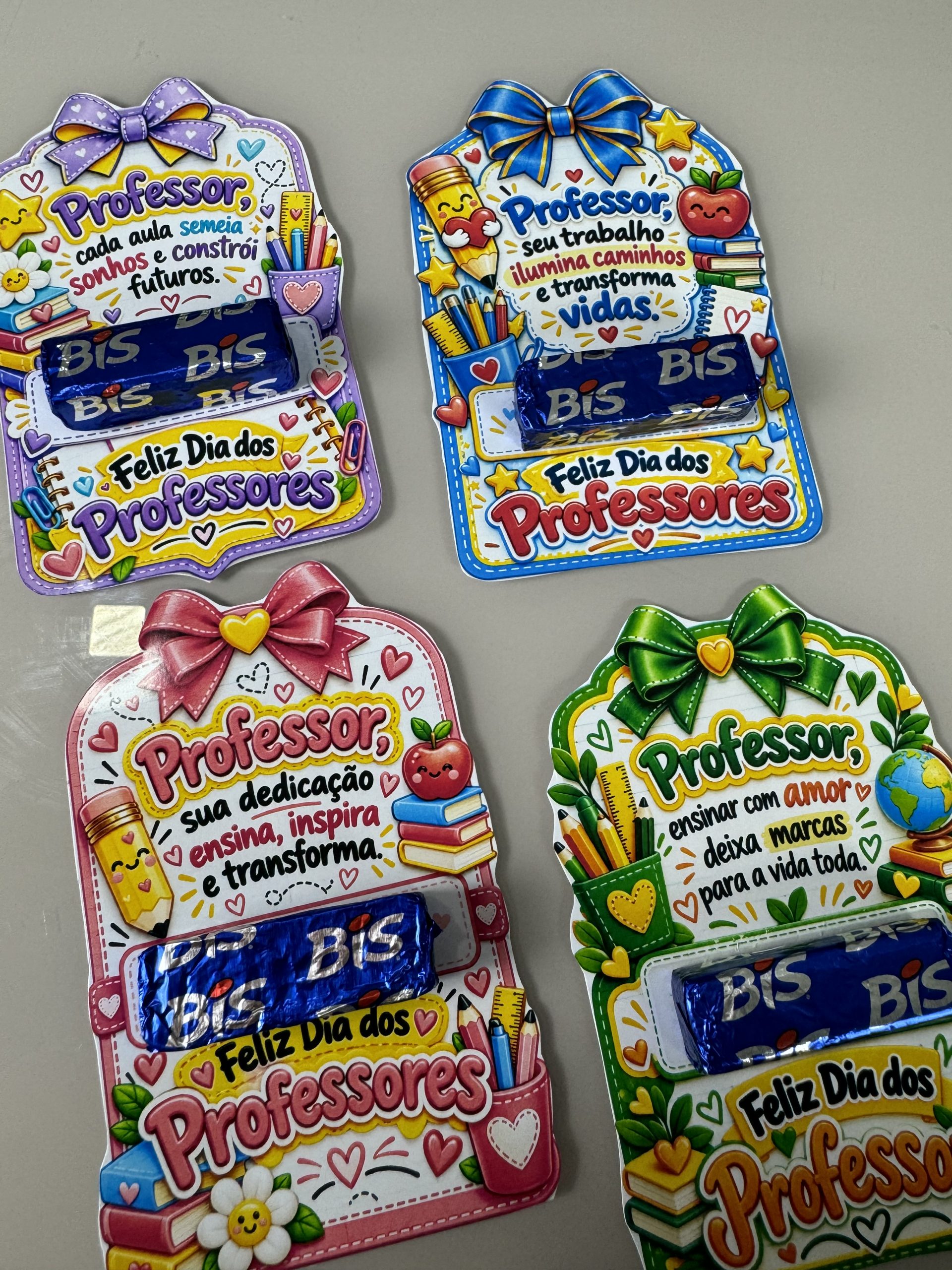 🍫✨ Lembrancinha Dia dos Professores — Bis da Gratidão