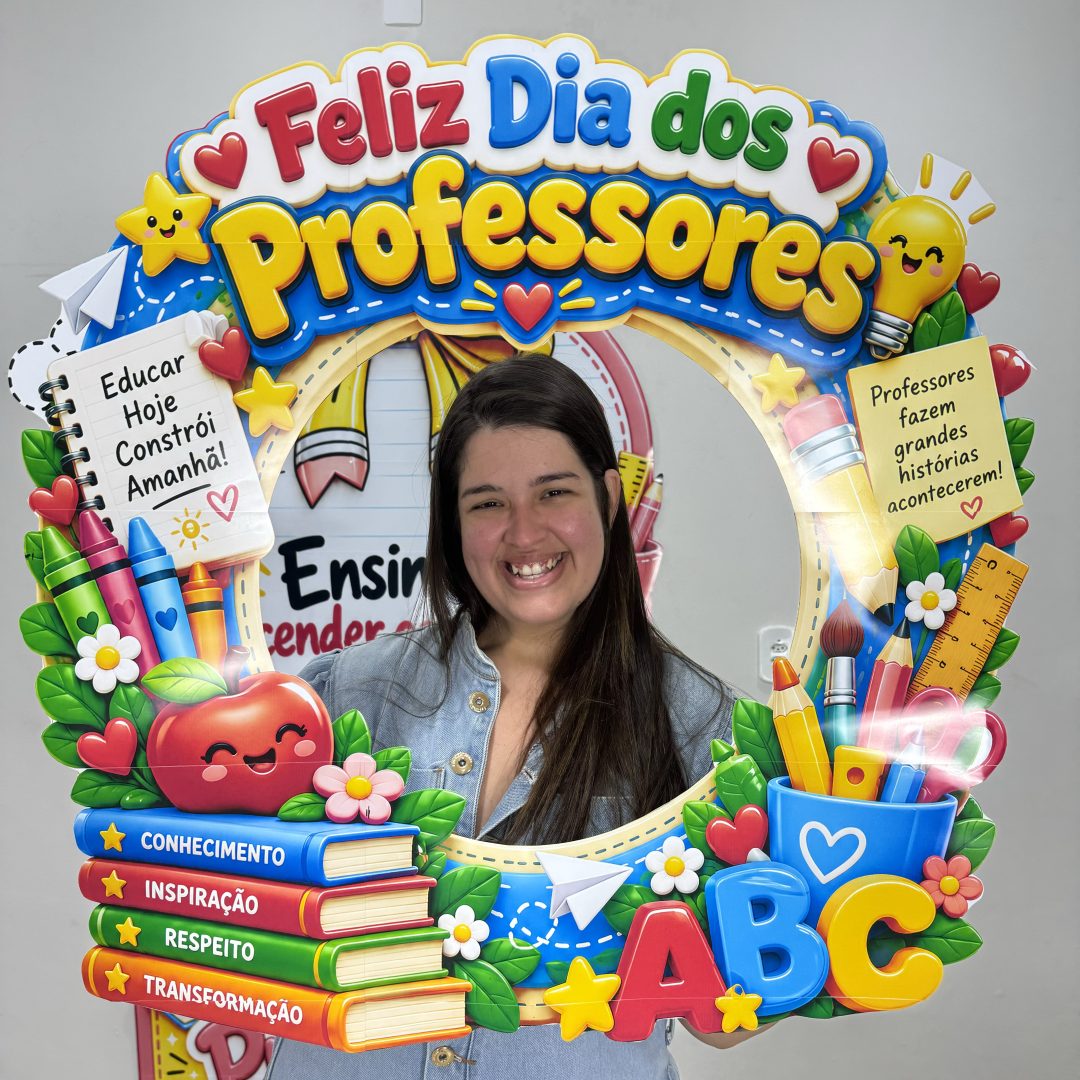 📚✨ Moldura para Foto — Dia dos Professores