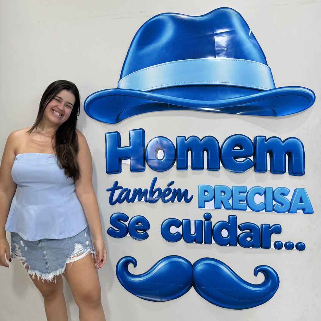 💙🎩 Painel Homem Também Precisa Se Cuidar — Novembro Azul! 💙