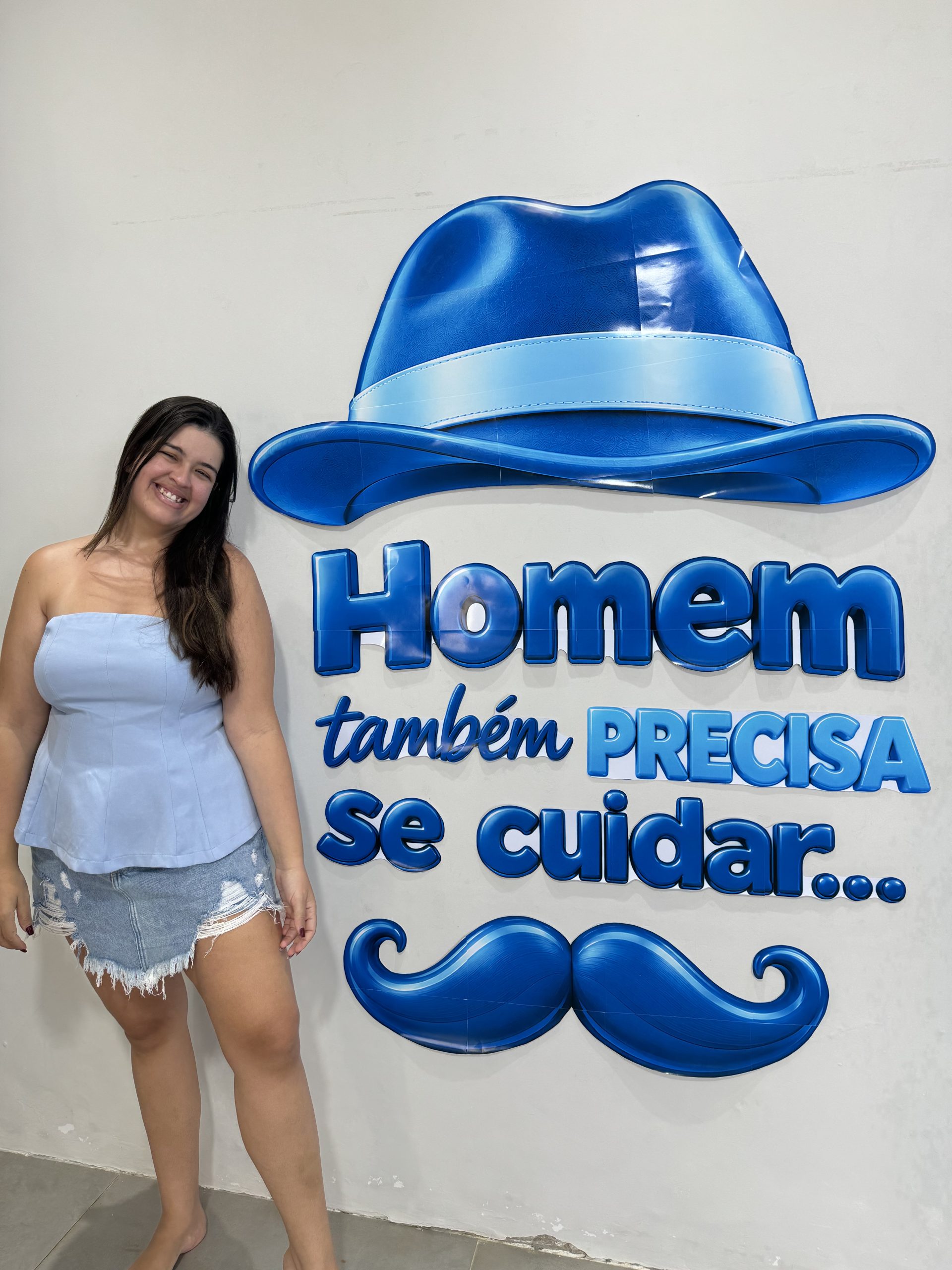 💙🎩 Painel Homem Também Precisa Se Cuidar — Novembro Azul! 💙