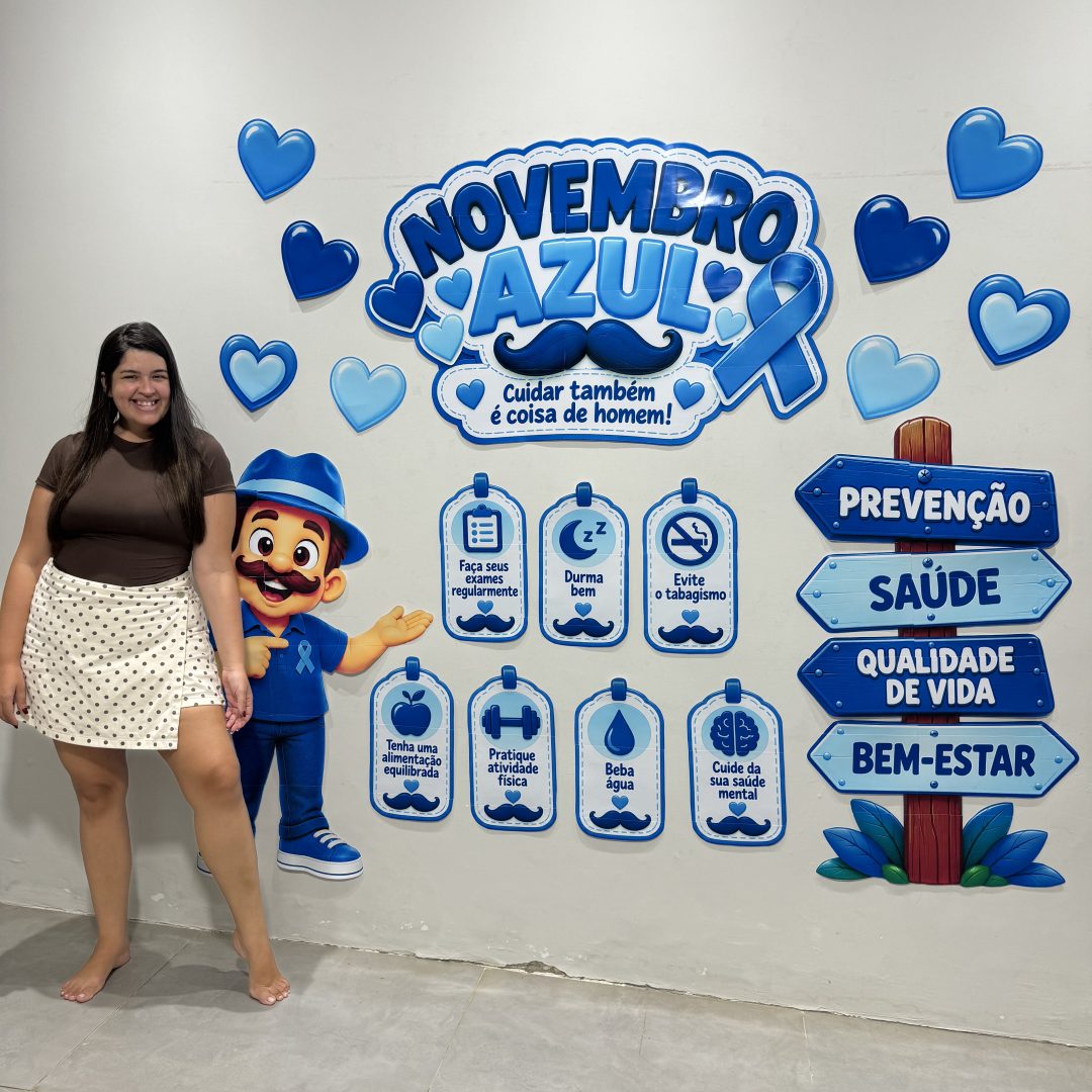 💙✨ Painel Novembro Azul — Caminhos do Autocuidado! 💙