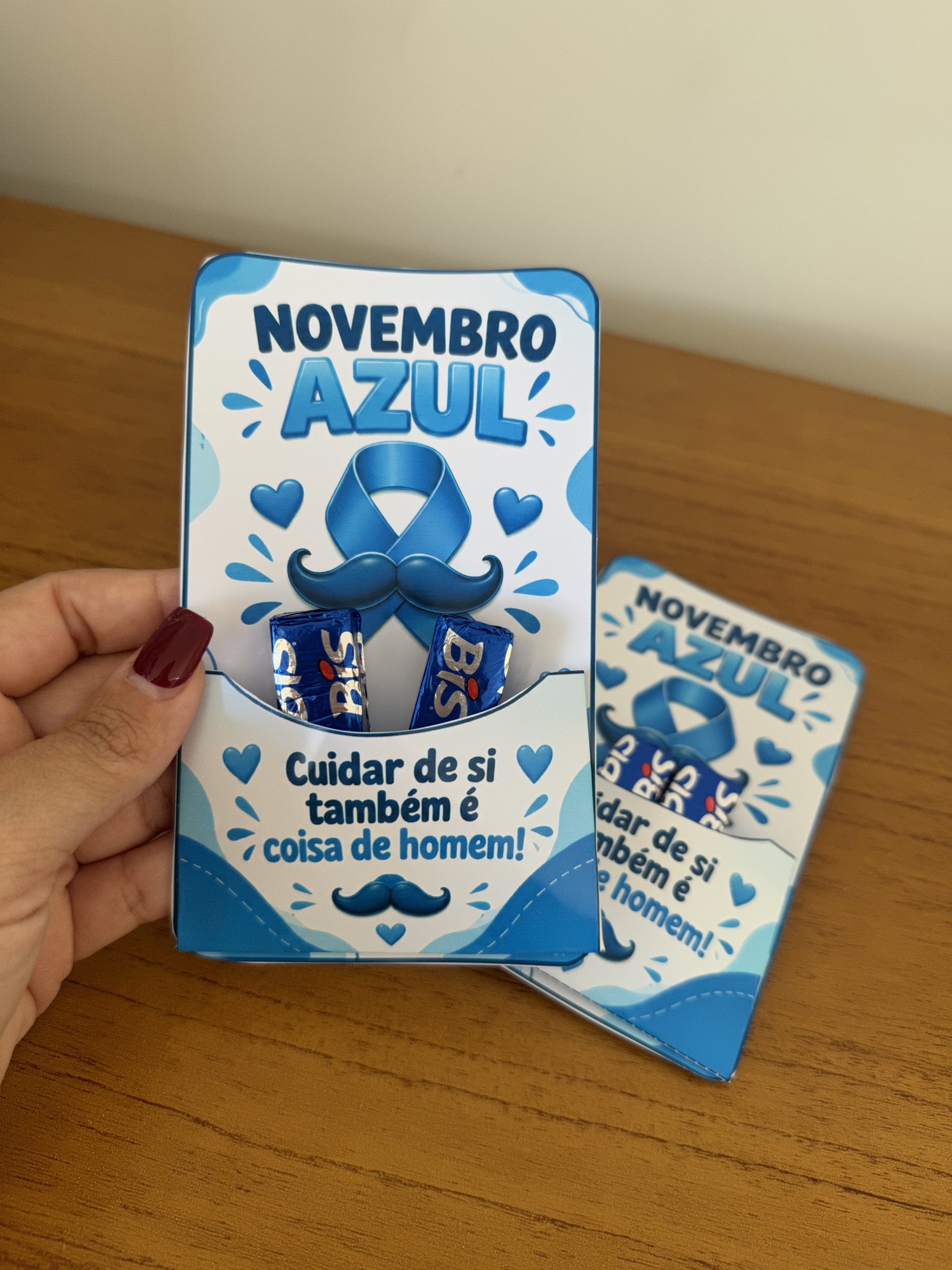 💙✨ Porta-Lembrancinha — Novembro Azul! 💙 - Imagem 8