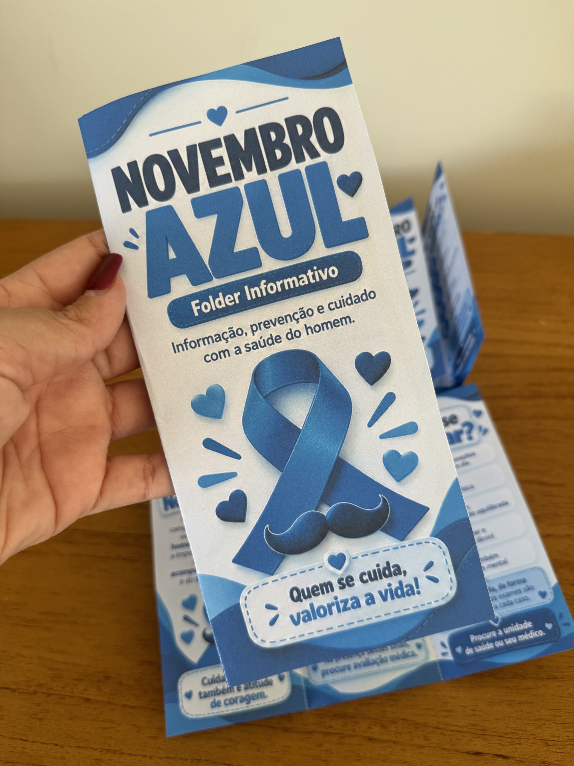 💙✨ Folder Informativo — Novembro Azul! 💙 - Imagem 7