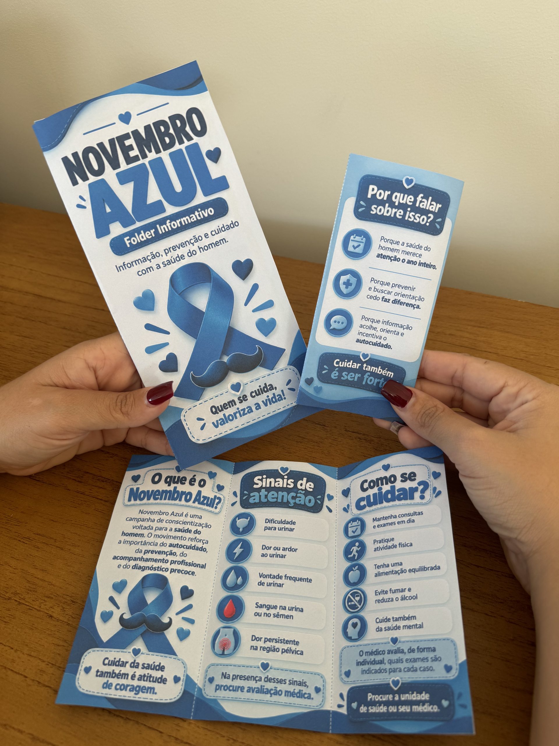 💙✨ Folder Informativo — Novembro Azul! 💙 - Imagem 11